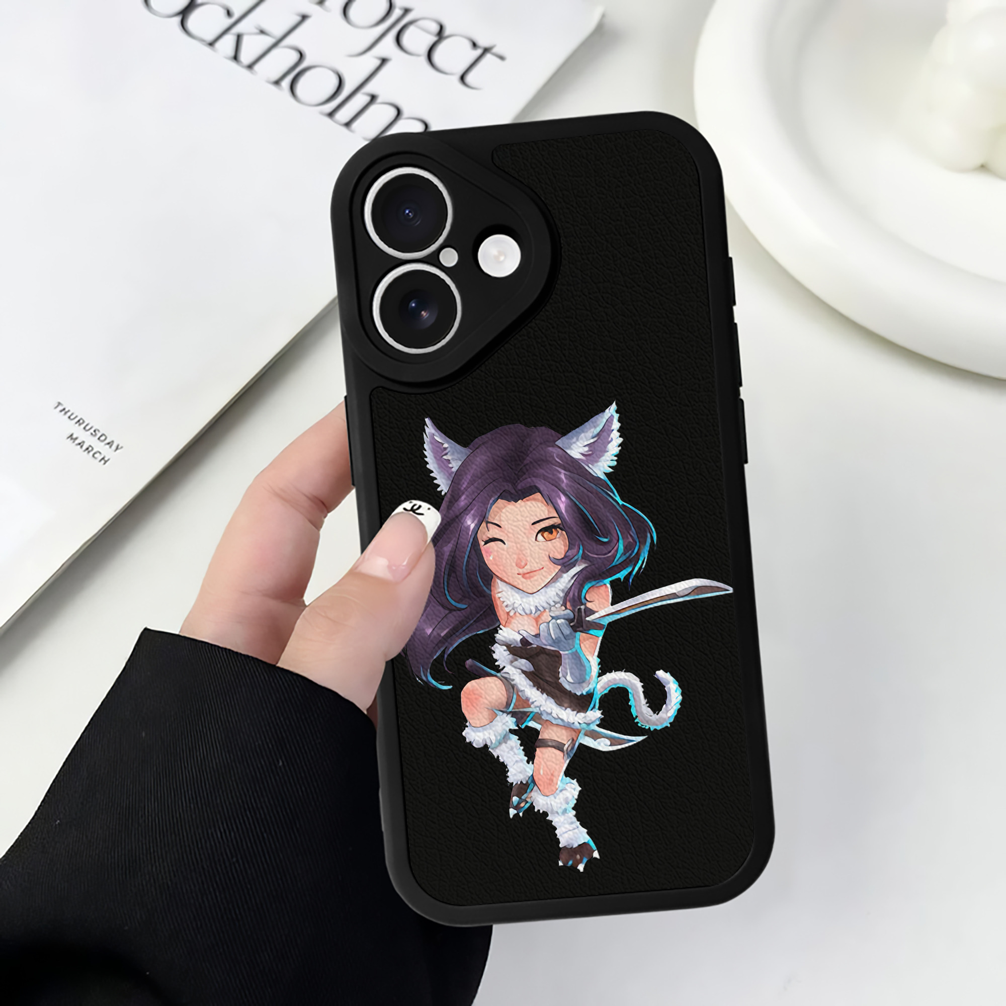 リーグ・オブ・レジェンド League of Legends LOL 【iPhone 16シリーズ対応】シリコンスマホケース（レザー調） 材質：シリコン